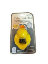 Dreambaby Room and Bath Thermometer  Yellow Duck Bath Toy - - BPA Free - NEW