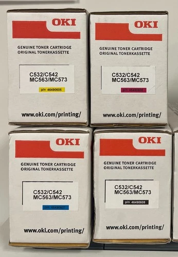 OKI toner for C532 C542 MC563 MC573 46490605 46490606 46490607 46490608