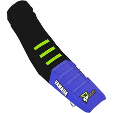 Dcor 30-50-480 Factory Reinforced Seat Cover - Front Black w/ Green Ribs, Rear A