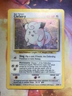 Clefairy 5/102 Holo Base Set Unlimited Rare Pokemon TCG Card Vintage