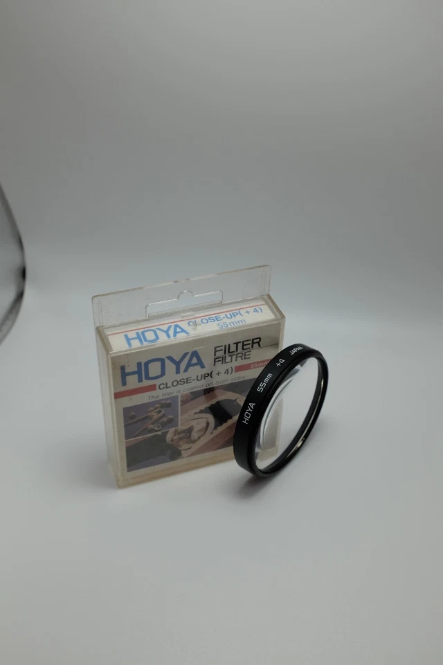Hoya 55mm HMC Close-Up Filter Set (+4) Diopter for Macro Photography - Boxed - Image 2 of 4