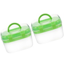 2 Pcs Multipurpose Storage Case Versatile Sewing for Supplies Container