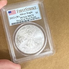 American Eagle MS 70 Graded 2012 Silver Bullion Coins for sale | eBay