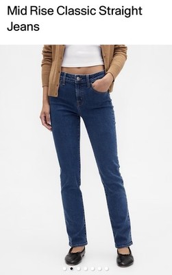 Gap Outlet Denim Classic Straight Jeans Women's Size 18