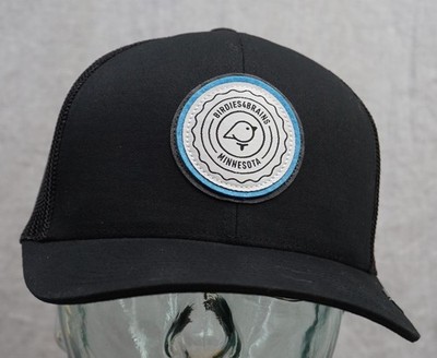 Birdies 4 Brains baseball cap, hat strapback black Patch  110 flexfit Yupoong