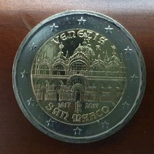 ITALIA 2017 - MONETA DA 2 EURO FDC COMMEMORATIVA BASILICA SAN MARCO VENEZIA