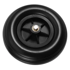 Replacement 8 Inch Wheelchair Front Wheels Solid Pu Anti Slip Tires For Seniors