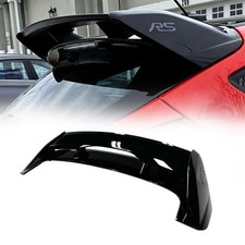 Glossy Black Rs Style Spoiler Wing For 2012 2013 2014-2018 Ford Focus Hatchback