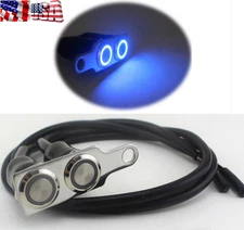 Motorcycle Handlebar Switch For Fog Headlight On/Off Manual-Return Lock 2Buttons