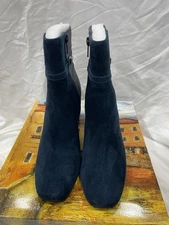 Bella Vita Quincy Women's Boot Navy KidSuede Leather - Size 8 Narrow