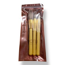 MOTD Gold Goddess Face Makeup Brush Set New Sealed