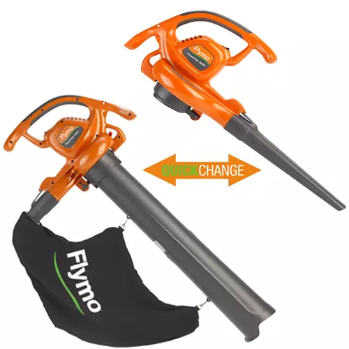 Flymo PowerVac 3000 Electric Garden Blower Vacuum Gold Grade