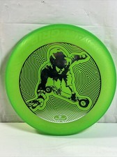 Vintage Imperial Air Grip Frisbee Green 2001 Wheel Board Rider