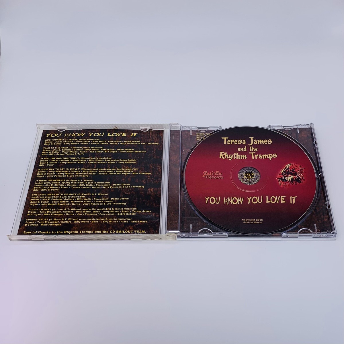 You Know You Love It by Teresa James & the Rhythm Tramps (CD, May