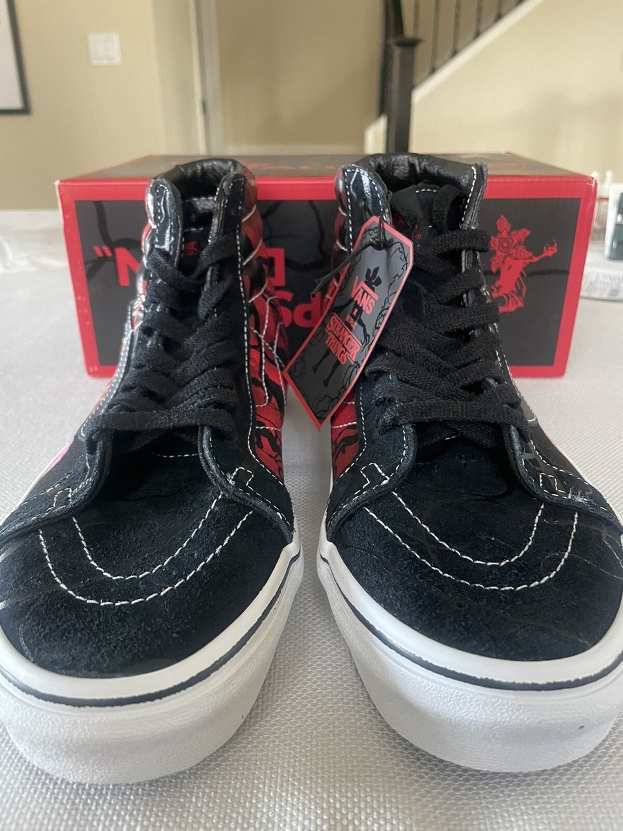 Vans Mens 9 Hi Reissue X Stranger Things Shoes Friends Don t Lie