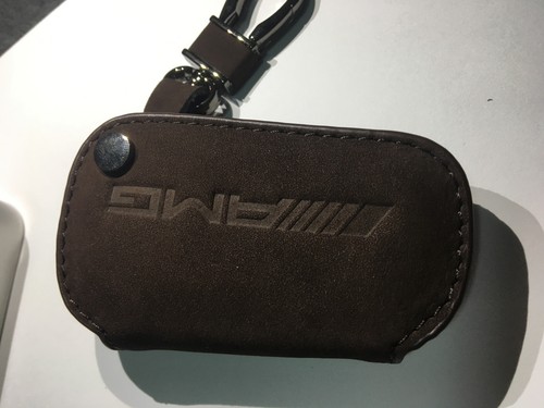 Funda protectora con llave de cuero estilo genuino para Mercedes Benz CLA GLA A E C AMG - Imagen 11 de 12