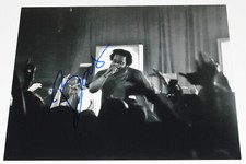 RAPPER BAS (ABBAS HAMAD) SIGNED AUTHENTIC 11x14 PHOTO 3 w/COA J. COLE DREAMVILLE