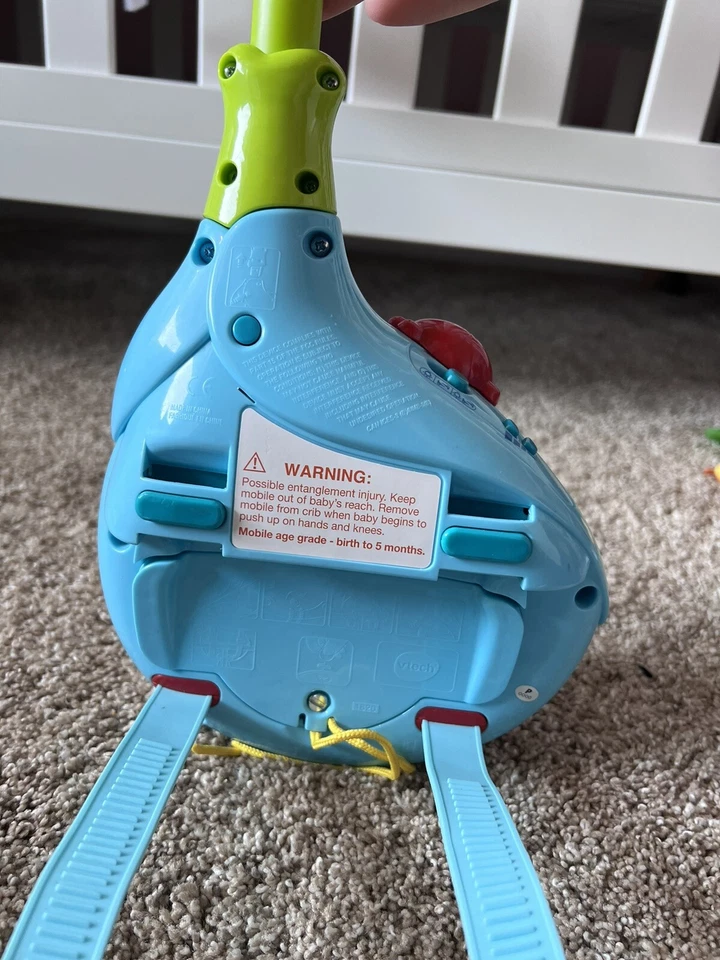 VTECH Lil Critters Sueños Musicales Móvil CALMANTE DORMIR CUNA MÓVIL Completo Foto 4 de 4