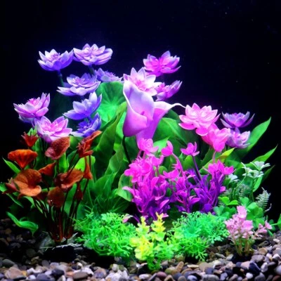 Home Decor Artificial Water Grass Plant Fish Tank Aquarium Simulation Ornament