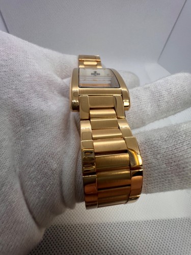 RARE Authentic FESTINA Solid 18K Gold Model F473-A15C”TANK Style”100% SWISS MADE - Picture 15 of 23
