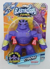 Elastikorps Fighters Cyborg Stretchy Action Figure 6" Cicaboom 2023 New Package