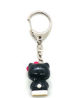 Hello Kitty San Rio '76 '11 Black Red White Keychain Keyring  — photo 2