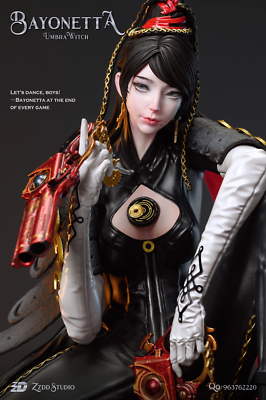 ZZDD Studio Bayonetta 1/4 Bayonetta Cereza EX GK Resin Painted