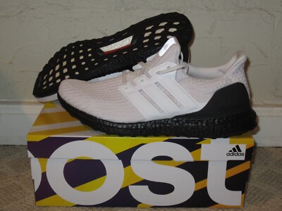 adidas Ultra Boost 4.0 Orchid Tint White Black Men's Size 10 NEW! DB3197 2019