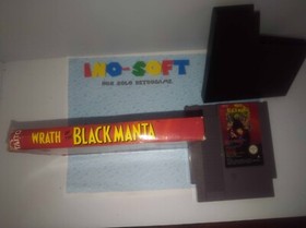 WRATH OF THE BLACK MANTA NINTENDO NES PAL A MATTEL ITA USATO COMPLETO