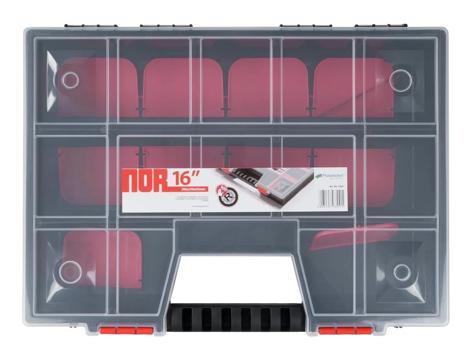 Organizer Schraubenkiste Sortierbox Sortimentskasten Sortierkasten Schraubenbox - Bild 2 von 4