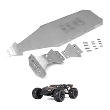 Skid Plate Chassis Armor Stainless Steel for ARRMA 1/8 KRATON