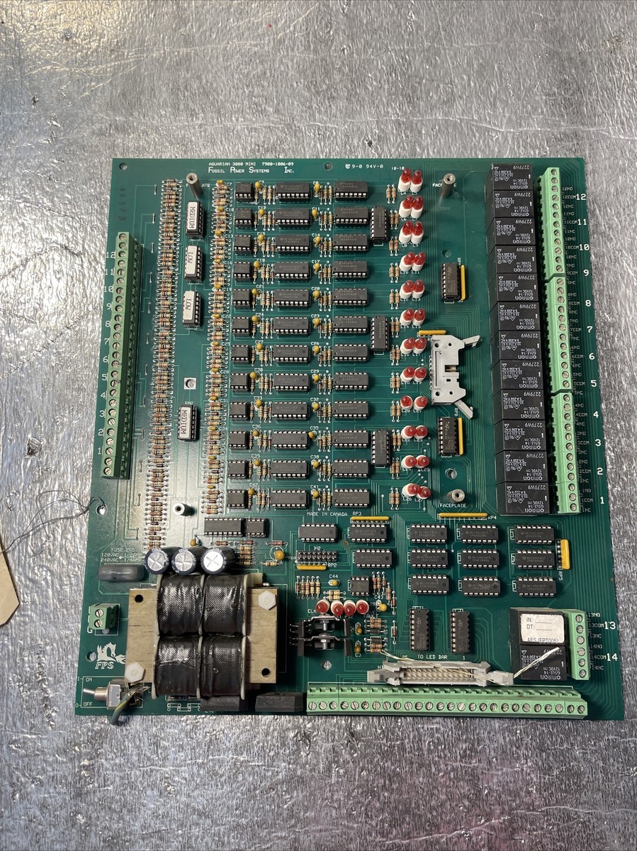 FOSSIL POWER SYSTEMS 7900-1006-09 AQUARIAN 300 MINI PCB CIRCUIT