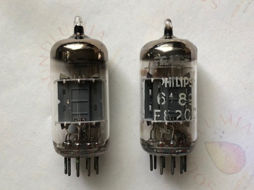 Valve Siemens 12AU7 6189 ECC82 Preamp Tubes Matched Pair . V8 - Picture 5 of 6