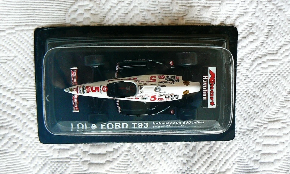 NIGEL MANSELL LOLA FORD T93 Winner CART 1993 1:43 INDY 500 Nuova mai aperta - Immagine 3 di 3