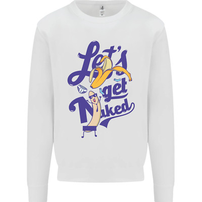 Lets Get Naked Herren Sweatshirt Pullover