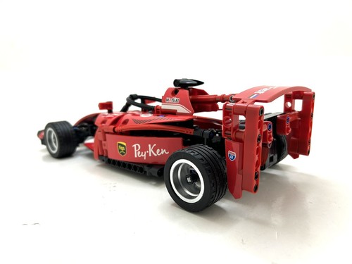 Formula F1 Building Blocks Set 455 Pieces Pull Back Red Race Car 1:18 DIY - Picture 14 of 23