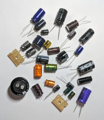 VARIOUS BRANDS 2 EA Radial Electrolytic Caps-(0.1uF-10,000uF)PICK VALUE-FREE FGHT Mr Circuit