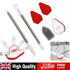 Extendable Cleaning Brush for Bathroom Tiles Bathtub Toilet Long Handle Scrubber