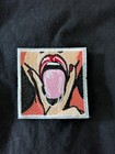 Funny Iron On Patch Girl Tongue