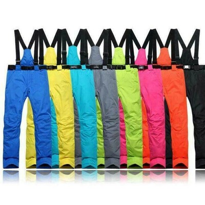 Warm Ski Pants Snow Winter Waterproof 