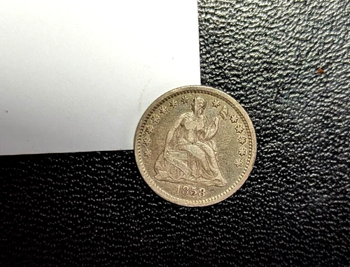 1858-O Seated Liberty Half Dime Very Fine VF