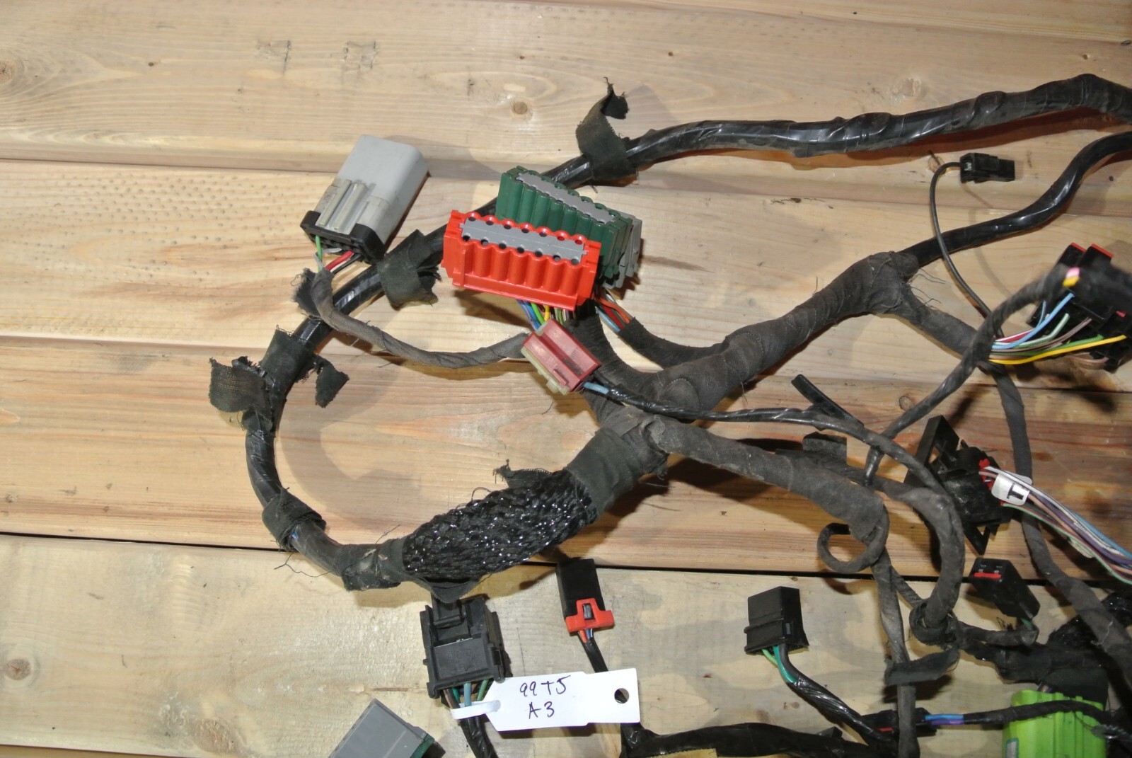 1999 Jeep Wrangler TJ OEM Dash Instrument Wiring Harness Wire Loom