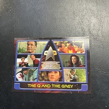 J101c The Complete Star Trek Voyager 2002 #57 The Q And Grey Captain Janeway