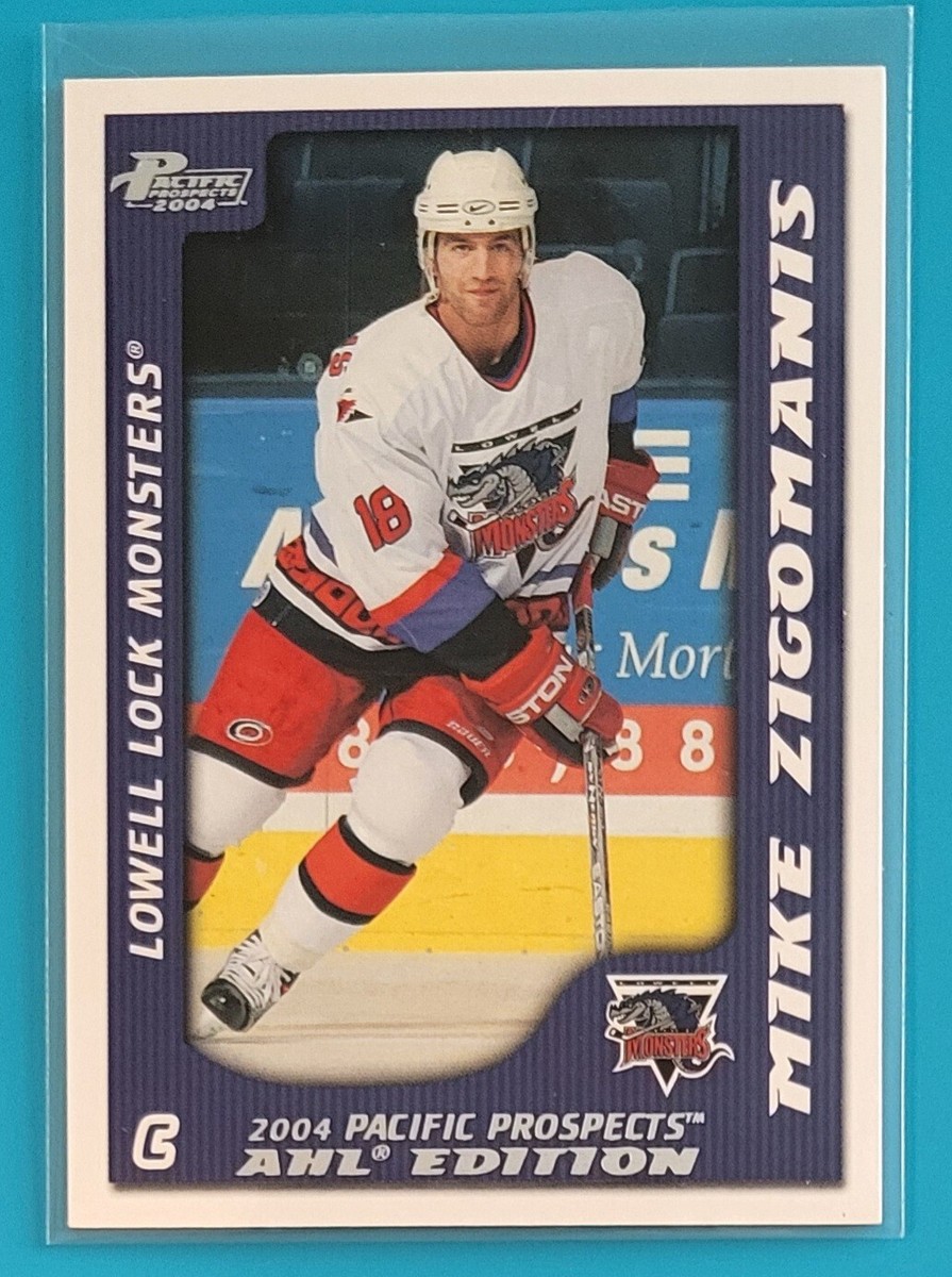 イールマンEELMAN OLD BEST mix 1999〜2005サイン入り 2004 Pacific Prospects AHL Silver #44 Mike Zigomanis Lowell Lock