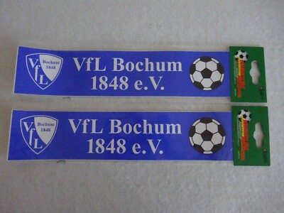 2 VfL Bochum 1848 e.V. große Aufkleber - 30cm x 6,5cm