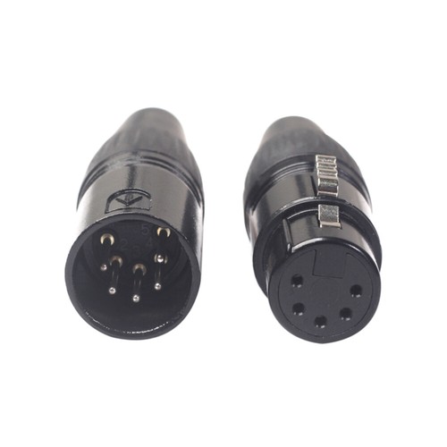 Audio-Stecker Mikrofon-Audio-Adapter 5-poliger XLR-Stecker Auf Buchse - 第 11/11 張圖片