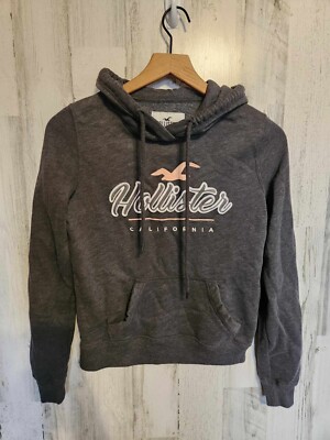 Hollister Women XS Gray Pullover Sweatshirt | eBay