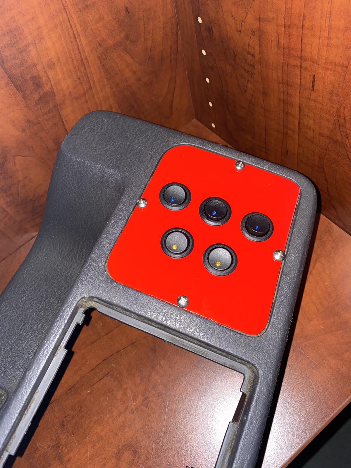 Fits Jeep Wrangler TJ Center Console Air Bag Switch 5 Switch Plate LED