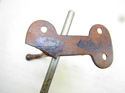 Antique cast iron hangers, two pieces - Picture 7 of 8