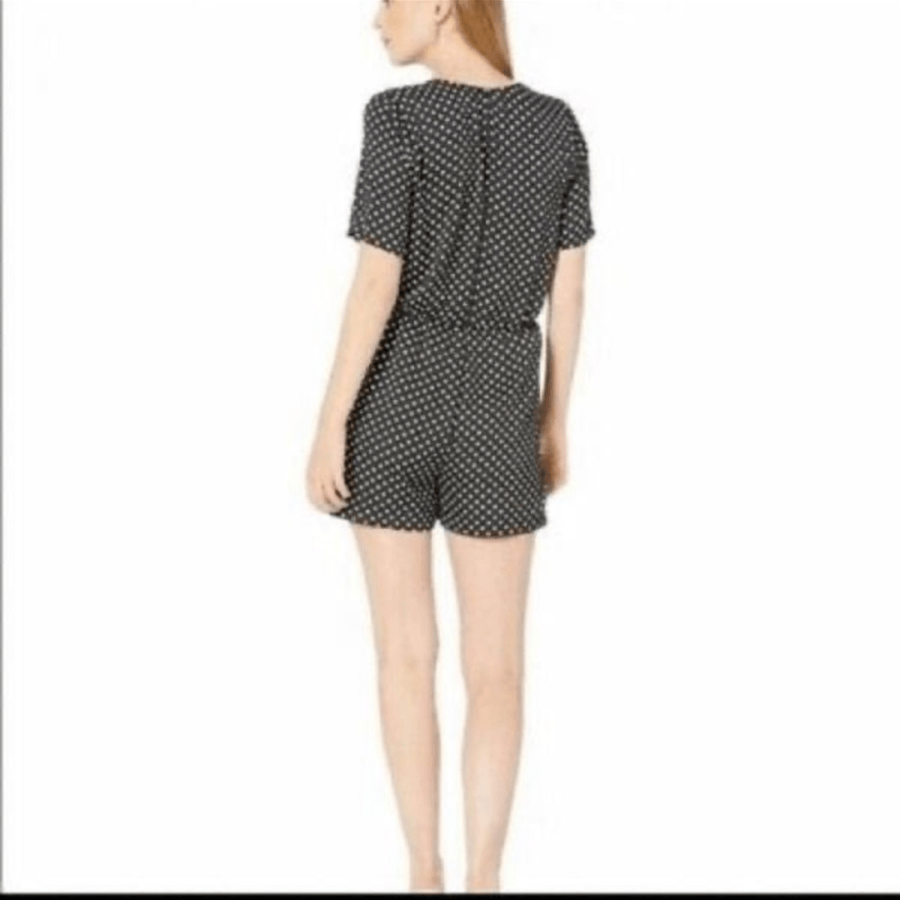 Combinaison BCBG Maxazria à Pois Taille 6 – 100% Coton, Neuf Avec étiquettes, Style Romper